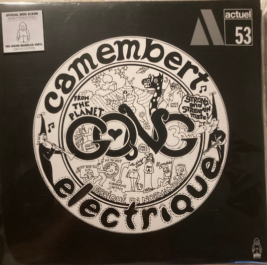 Gong – Camembert Electrique, Clear Marbled Vinyl