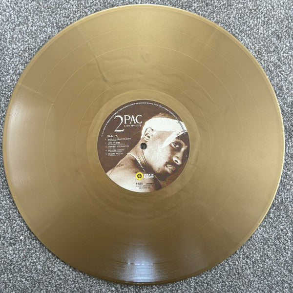 2Pac – Live My Life  ,  180 g vinyl Gold