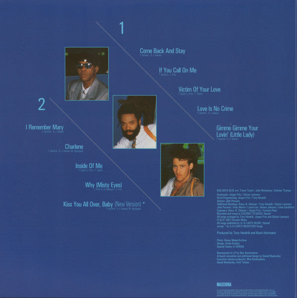 Bad Boys Blue – Love Is No Crime, Gatefold, Premium Quality 200 gr, Audiophile Pressing