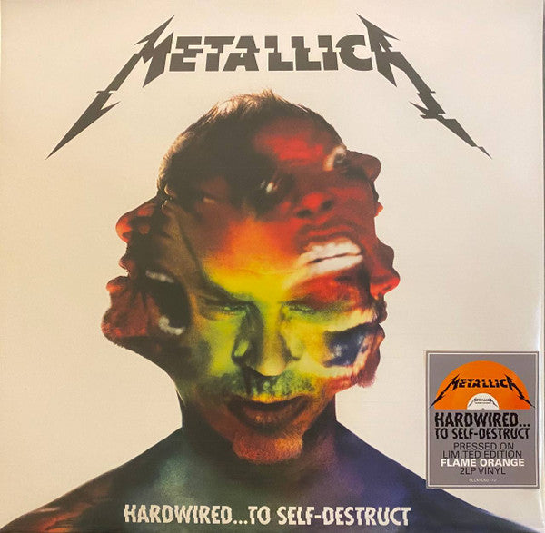 Metallica – Hardwired...To Self-Destruct   ,  2LP , Gatefold , Limited Edition,  Orange Translucent