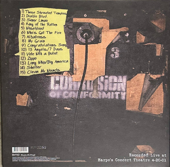 Corrosion Of Conformity – Live Volume   ,  2LP , Gatefold , Limited Edition, Numbered, Silver 180g