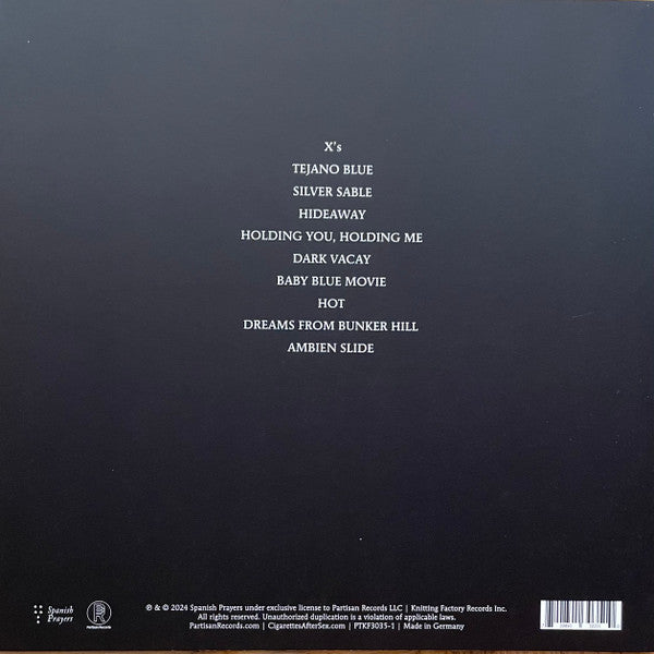 Cigarettes After Sex – X's, Limited Edition, Clear [Crystal Clear] Vinyl