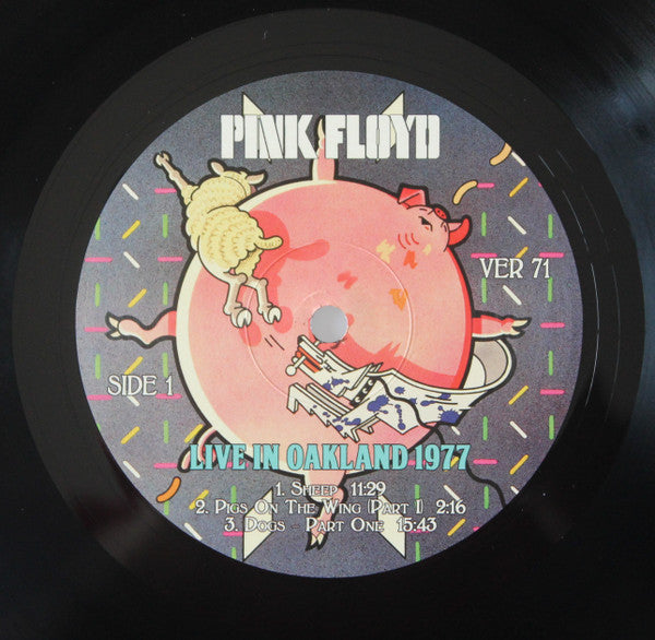 Pink Floyd – Live In Oakland 1977   ,  2LP