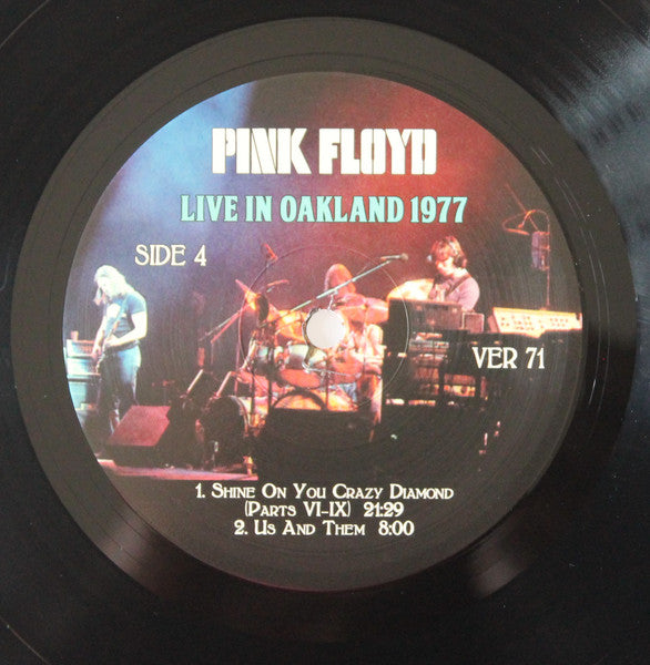 Pink Floyd – Live In Oakland 1977   ,  2LP