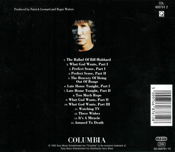 Roger Waters – Amused To Death  ,  CD , 	The Vinyl Classics, Spiegel Edition