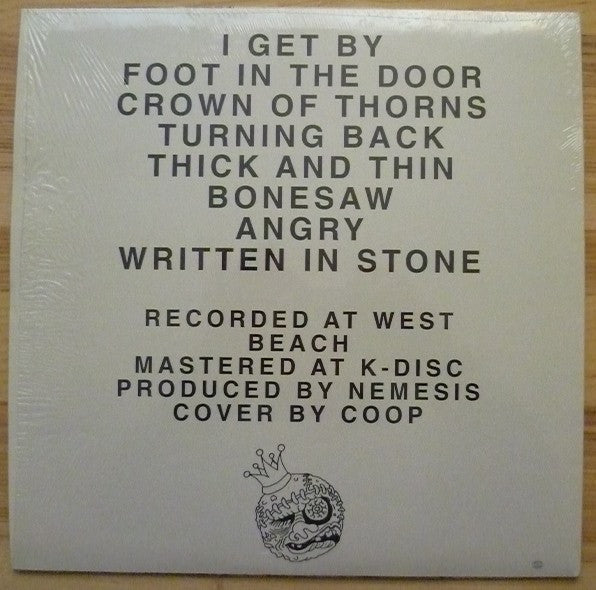 Bonesaw – Written In Stone, Limited Edition, Grey Marbled Vinyl