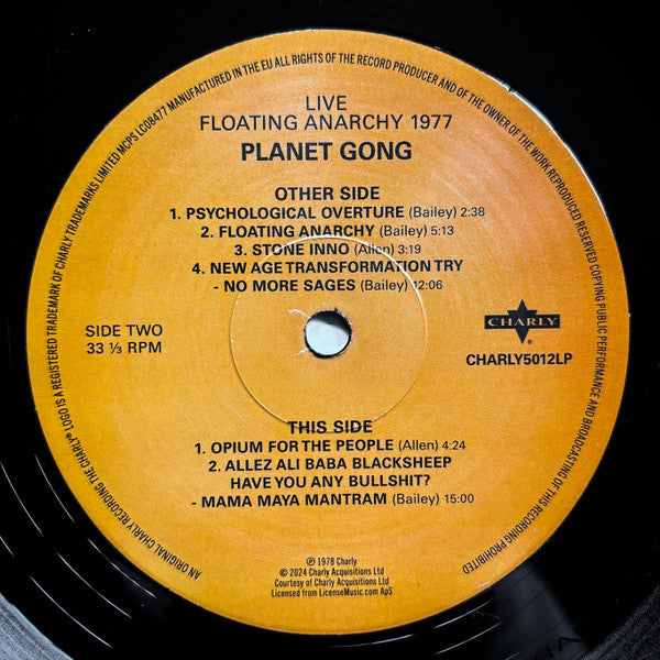 Planet Gong  – Live Floating Anarchy 1977