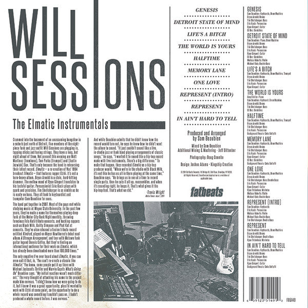 Will Sessions ‎– The Elmatic Instrumentals