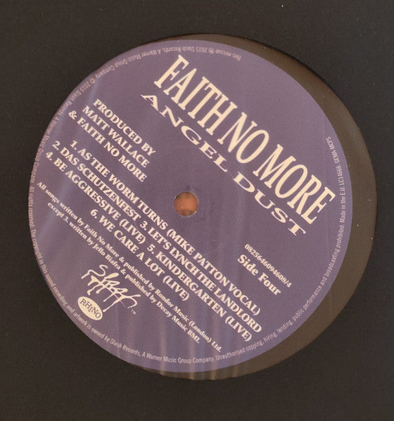 Faith No More – Angel Dust   ,  2LP , Gatefold