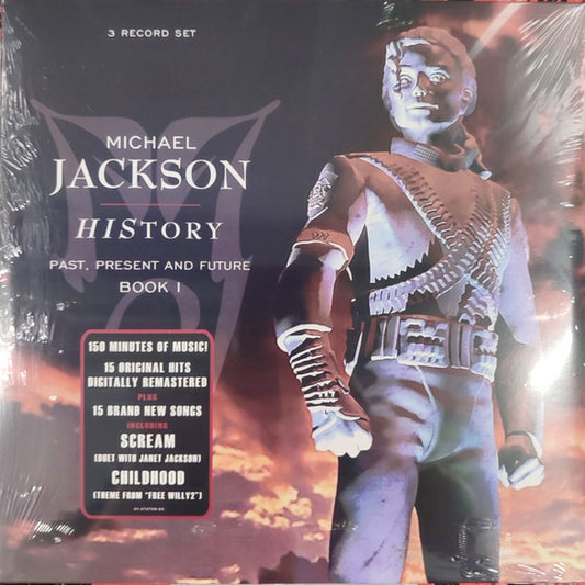 Michael Jackson – HIStory - Past, Present And Future - Book I    ,  3LP , White vinyl