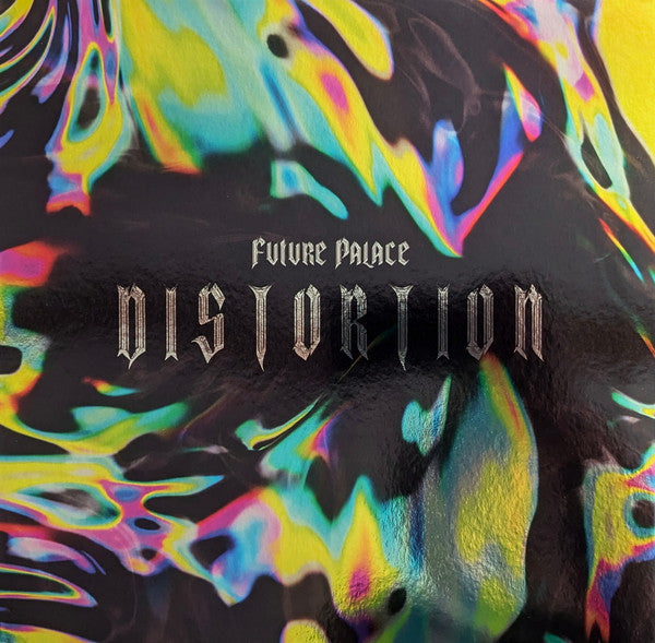 Future Palace – Distortion   ,  Gatefold , Limited Edition, Stereo, Silver / Mint / Ink Spot