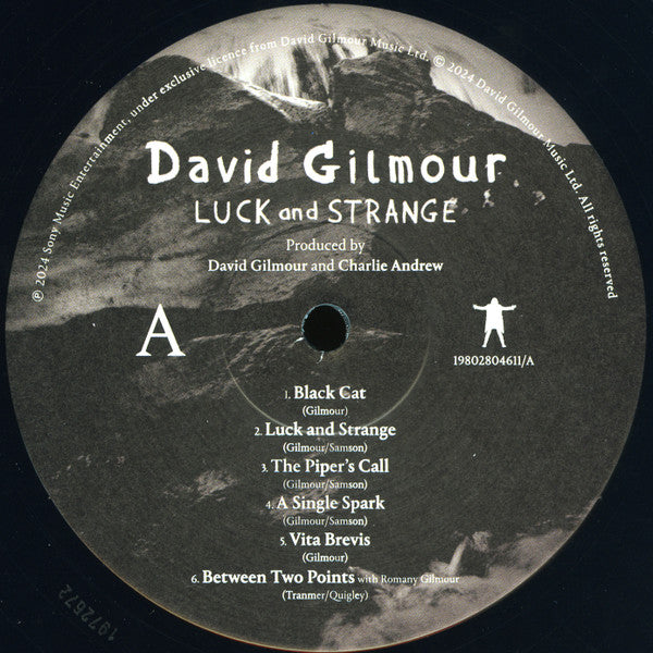 David Gilmour – Luck And Strange  ,    Gatefold , Blue [Translucent Sea Blue]