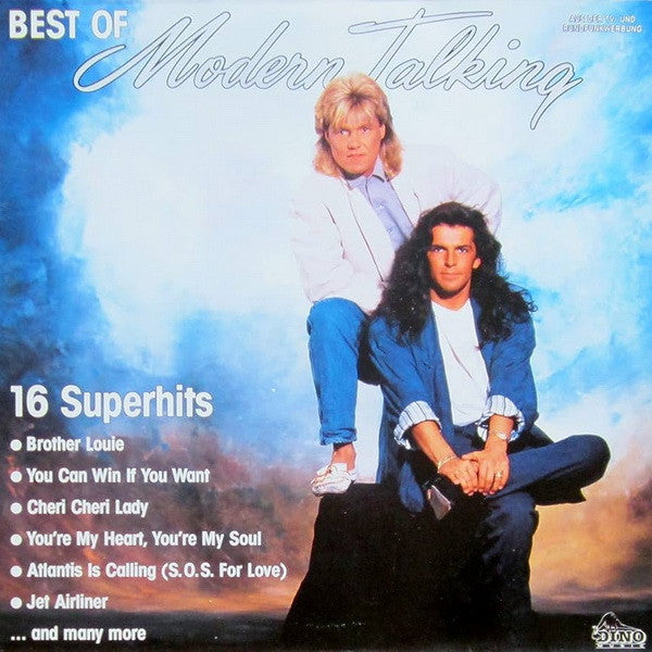 Modern Talking ‎– Best Of (16 Superhits. The Superhits Of Modern Talking)