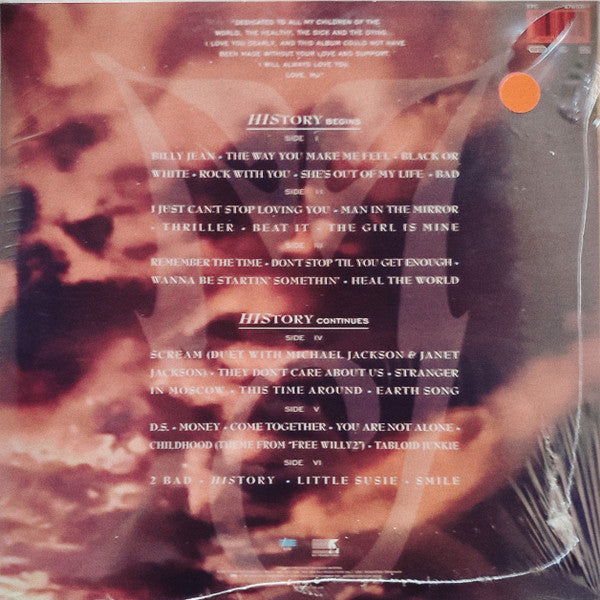 Michael Jackson – HIStory - Past, Present And Future - Book I, 3xLP, Red