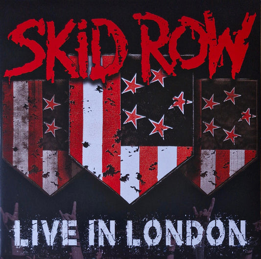 Skid Row – Live In London   ,  2LP , Gatefold