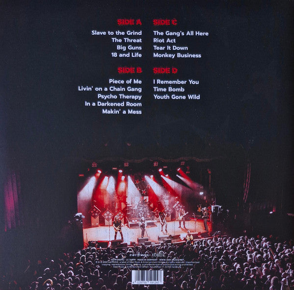 Skid Row – Live In London   ,  2LP , Gatefold