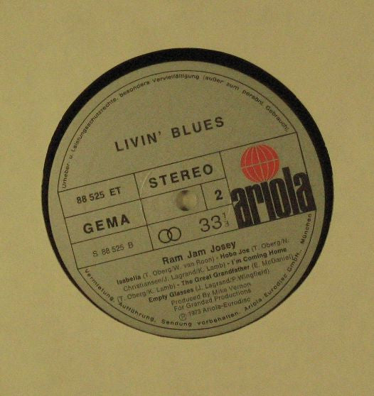 Livin' Blues ‎– Ram Jam Josey
