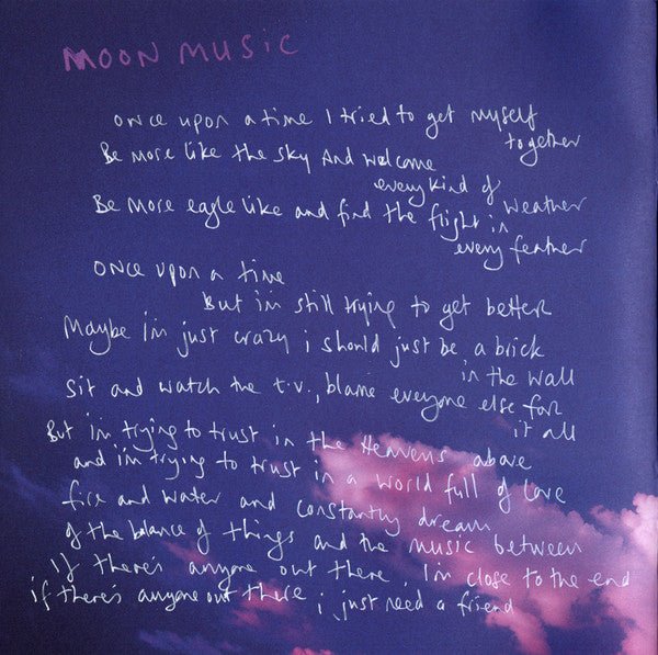 Coldplay – Moon Music  ,  Limited Edition, Numbered, First Edition, Red Translucent, PET, Injection Moulded, 140g