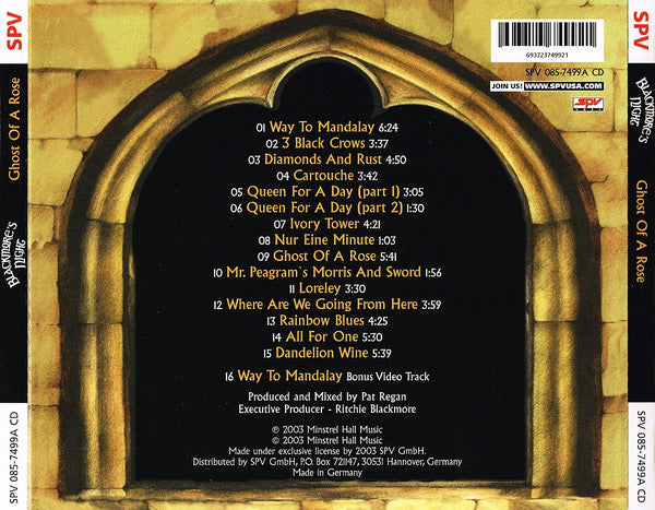 Blackmore's Night – Ghost Of A Rose