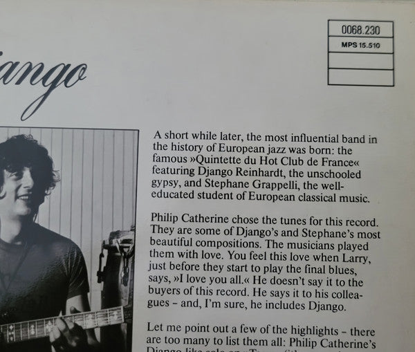 Stephane Grappelli*, Philip Catherine, Larry Coryell, Niels-Henning Ørsted Pedersen – Young Django