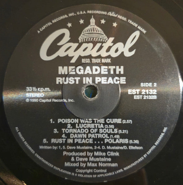 Megadeth – Rust In Peace