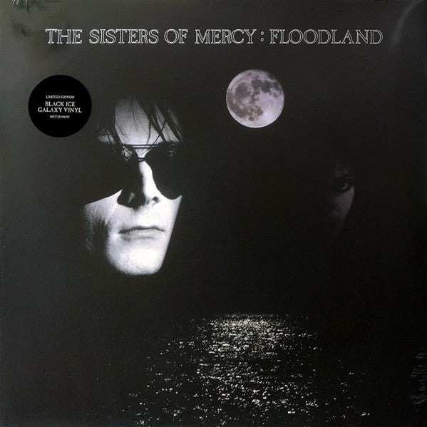 The Sisters Of Mercy – Floodland    ,   Limited Edition, Reissue,Grey With Black Marble