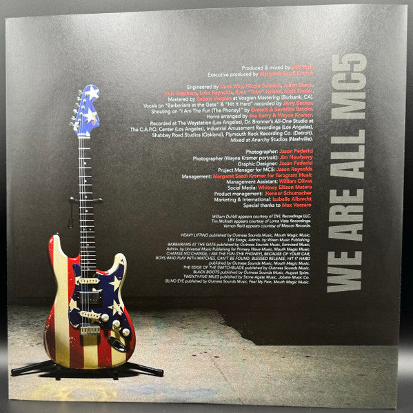 MC5 – Heavy Lifting,   Gatefold,  Arctic Pearl Vinyl,   1st Press