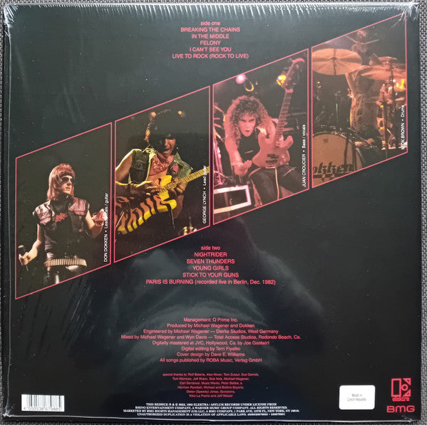 Dokken – Breaking The Chains  ,   Limited Edition,Red Translucent