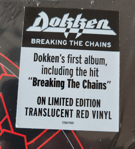 Dokken – Breaking The Chains  ,   Limited Edition,Red Translucent