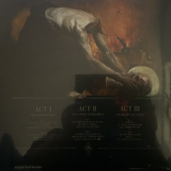 Behemoth– XXX Years Ov Blasphemy, 3 x LP, Crystal Clear Vinyl