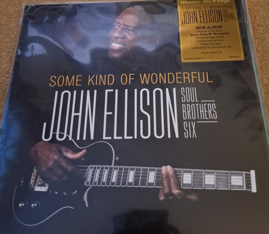 John Ellison Soul Brothers Six – Some Kind Of Wonderful  ,  Gold Vinyl