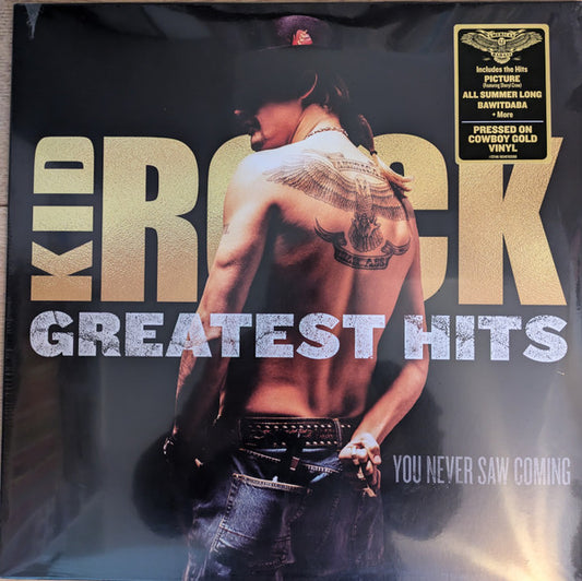 Kid Rock – Greatest Hits: You Never Saw Coming, 2xLP, Cowboy Gold Vinyl