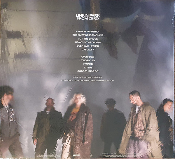 Linkin Park – From Zero   ,  	 Vinyl,  Transparent Petrol