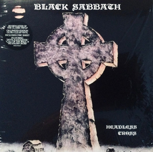 Black Sabbath – Headless Cross    ,  Limited Edition, Reissue, Ultra Clear