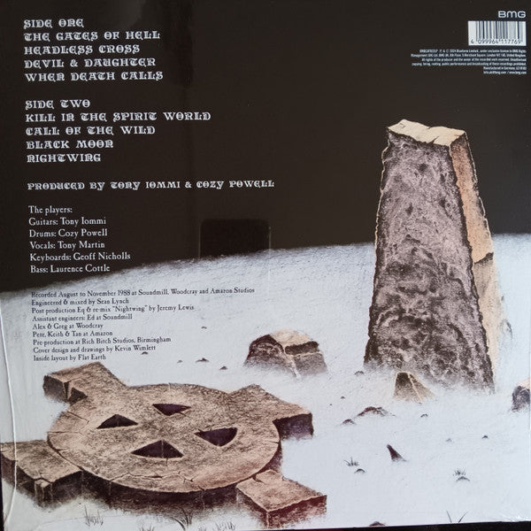 Black Sabbath – Headless Cross    ,  Limited Edition,  black vinyl