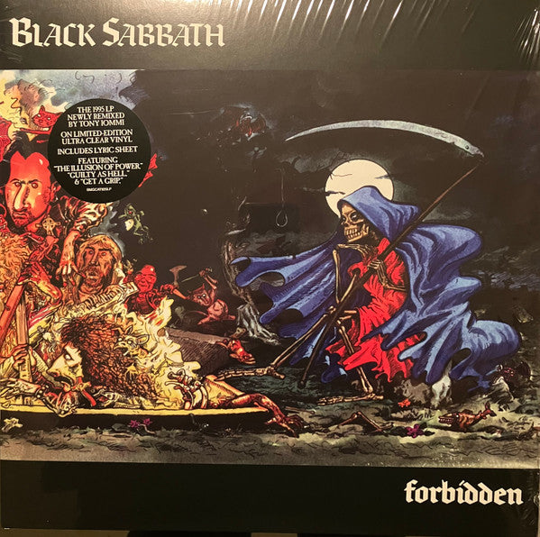 Black Sabbath – Forbidden   ,  Limited Edition, Reissue,  Ultra Clear