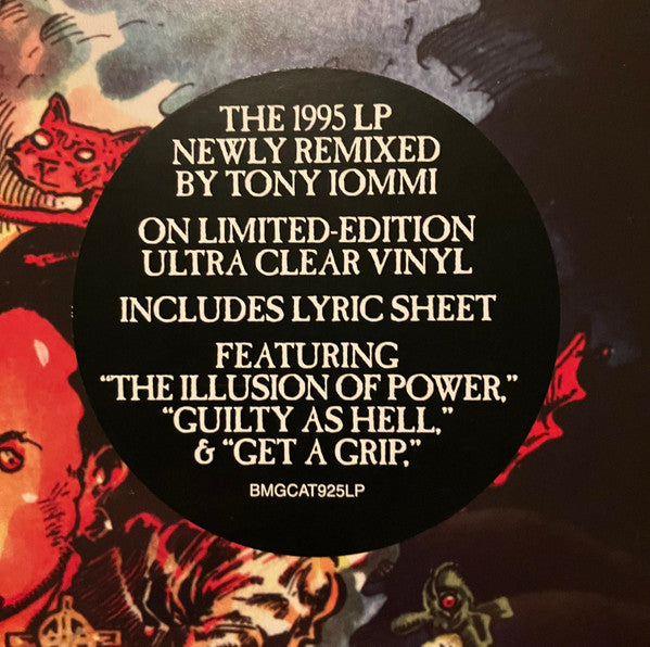 Black Sabbath – Forbidden   ,  Limited Edition, Reissue,  Ultra Clear