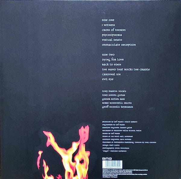 Black Sabbath – Cross Purposes , Limited Edition,  black vinyl