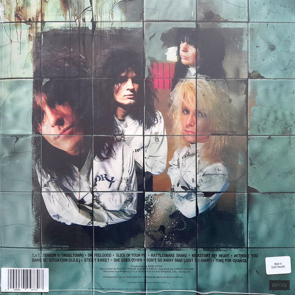 Mötley Crüe – Dr. Feelgood  ,  Limited Edition, 35th Anniversary, Red & White Splatter, Lenticular