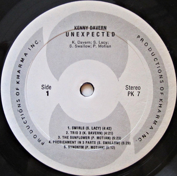 Kenny Davern, Steve Lacy, Steve Swallow, Paul Motian – Unexpected