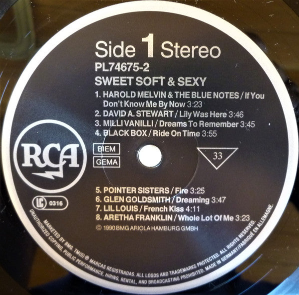 Sweet, Soft & Sexy     ,  2 LP
