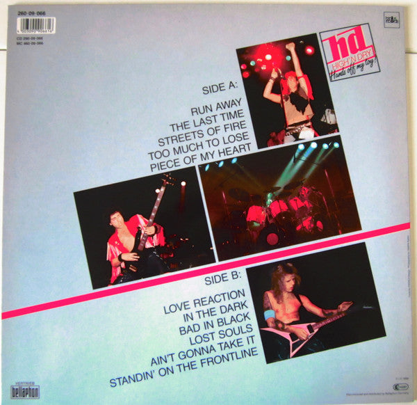 High'n Dry – Hands Off My Toy, 1st Press