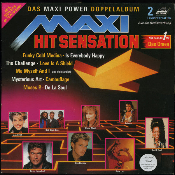 Maxi Hit Sensation - Die Maxi Power   , 2LP