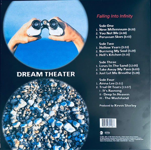 Dream Theater – Falling Into Infinity   ,   2LP , Gatefold , special edition , clear vinyl