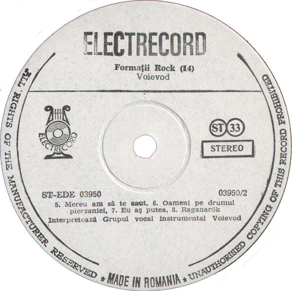 Hans Knall / Voievod – Formații Rock 14.