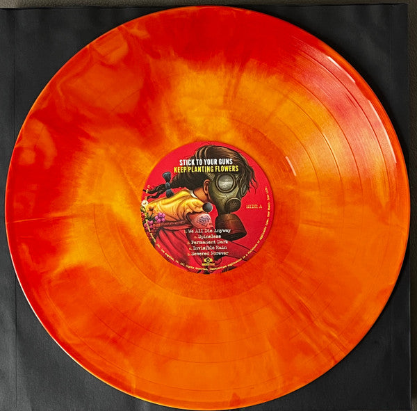 Stick To Your Guns – Keep Planting Flowers  ,  Gatefold , 45 RPM,  Limited Edition,  Red And Yellow Galaxy