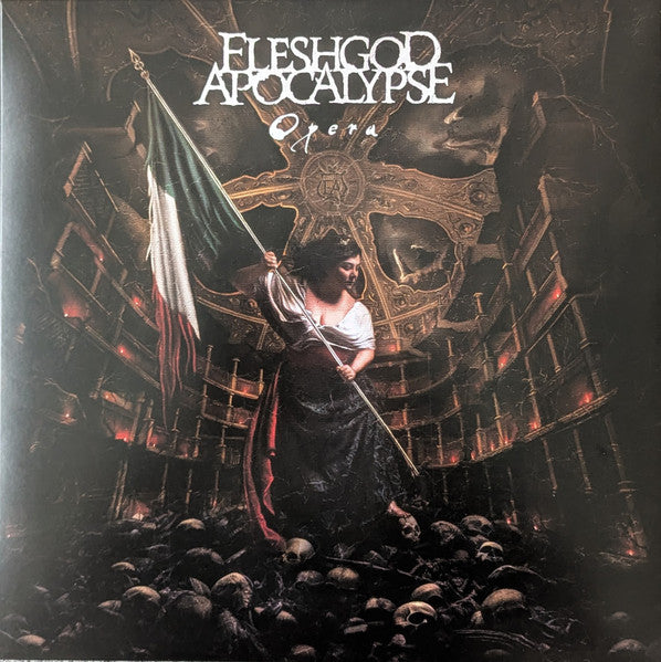 Fleshgod Apocalypse – Opera   ,  Copper And Black Marble