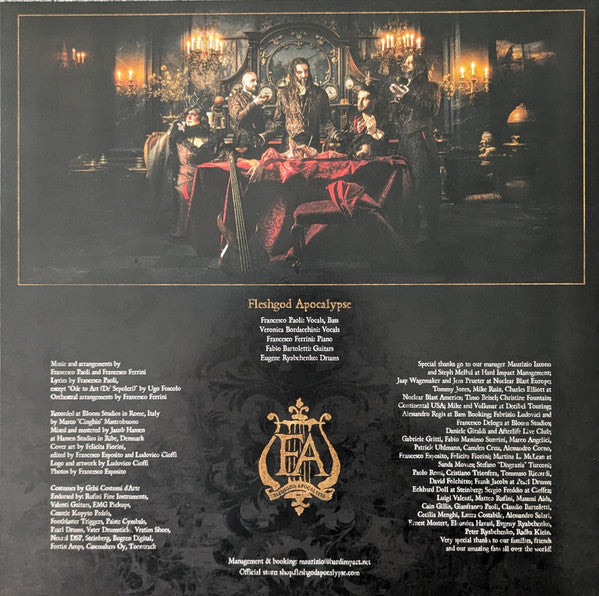 Fleshgod Apocalypse – Opera   ,  Copper And Black Marble