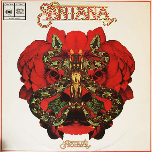 Santana – Festival       ,  LP, Quadraphonic