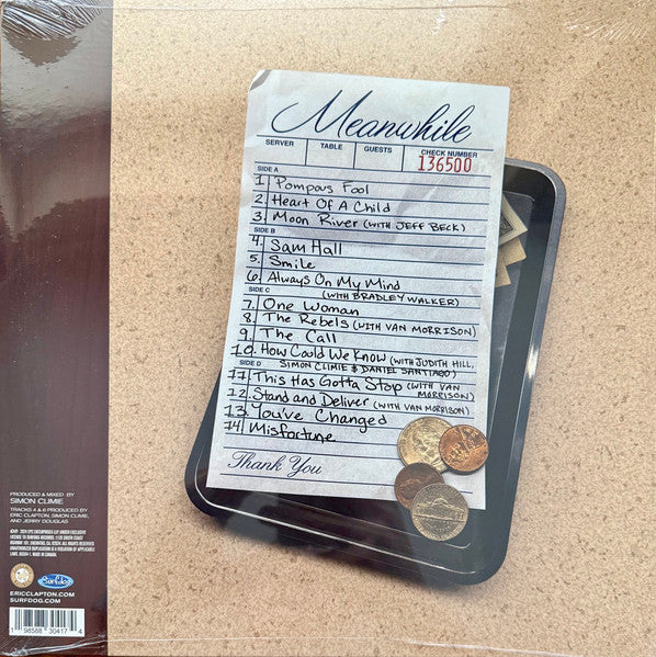 Eric Clapton – Meanwhile    , 2LP , Gatefold , Dark Blue